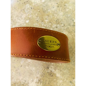 Lauren Ralph Lauren Brown Genuine Leather Belt Size L